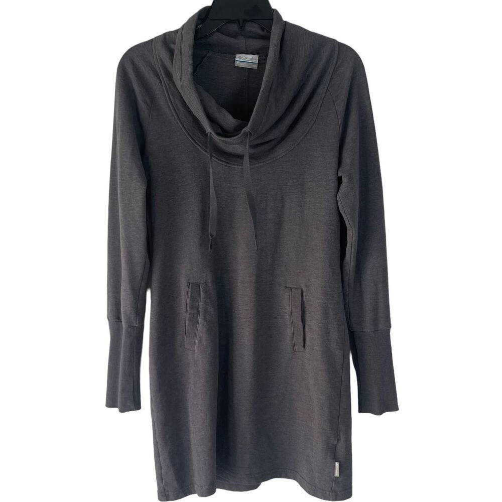 Columbia Sportswear Women's Size XS Grey Cowl Neck Outdoor‎ Sweater Dress